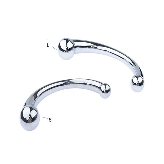 Stainless Double Anal 5858 Ended Elegant Steel Hook 0331